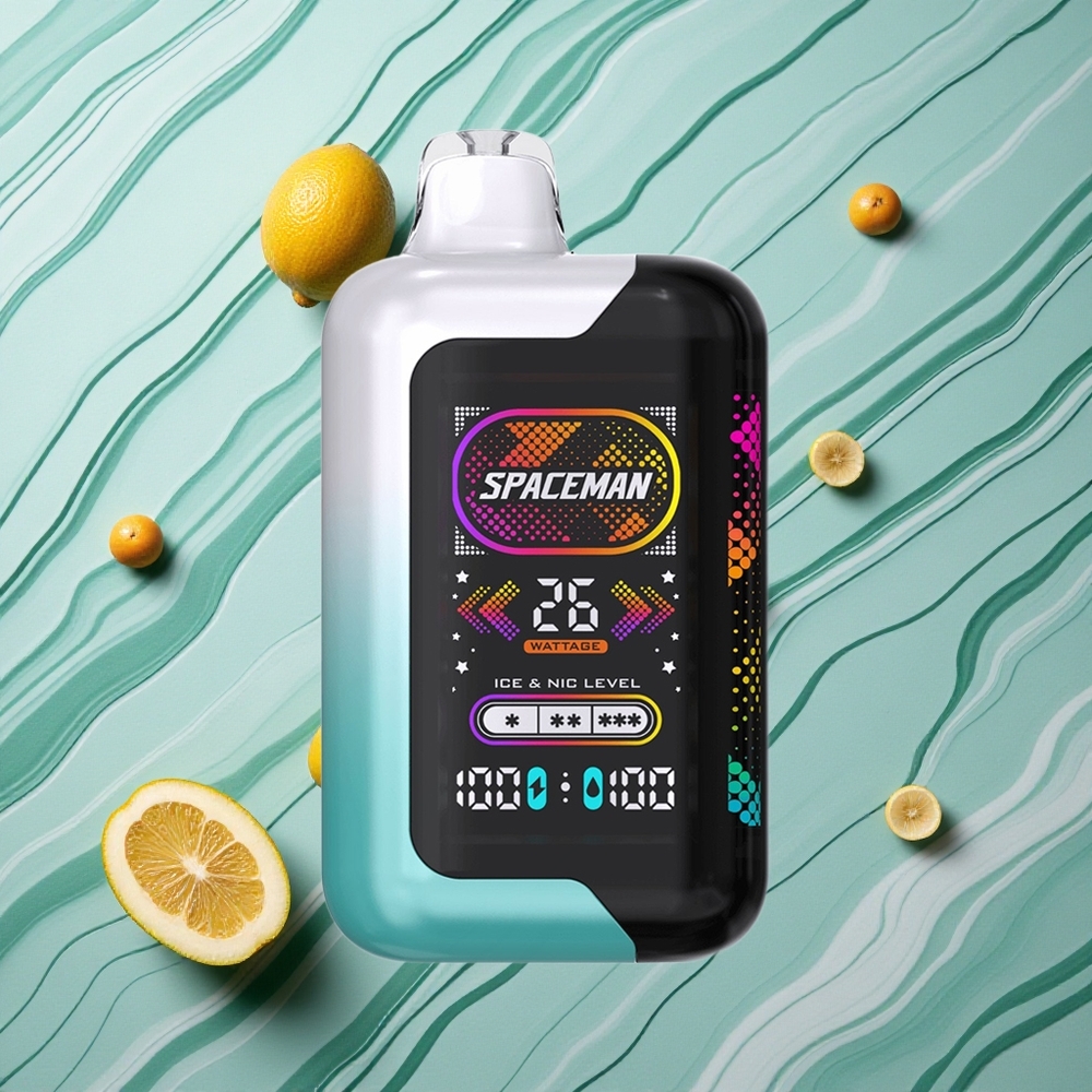 SMOK SPACEMAN SP40000 40000 Iedarbības Svaiga Mētra Latvija vape