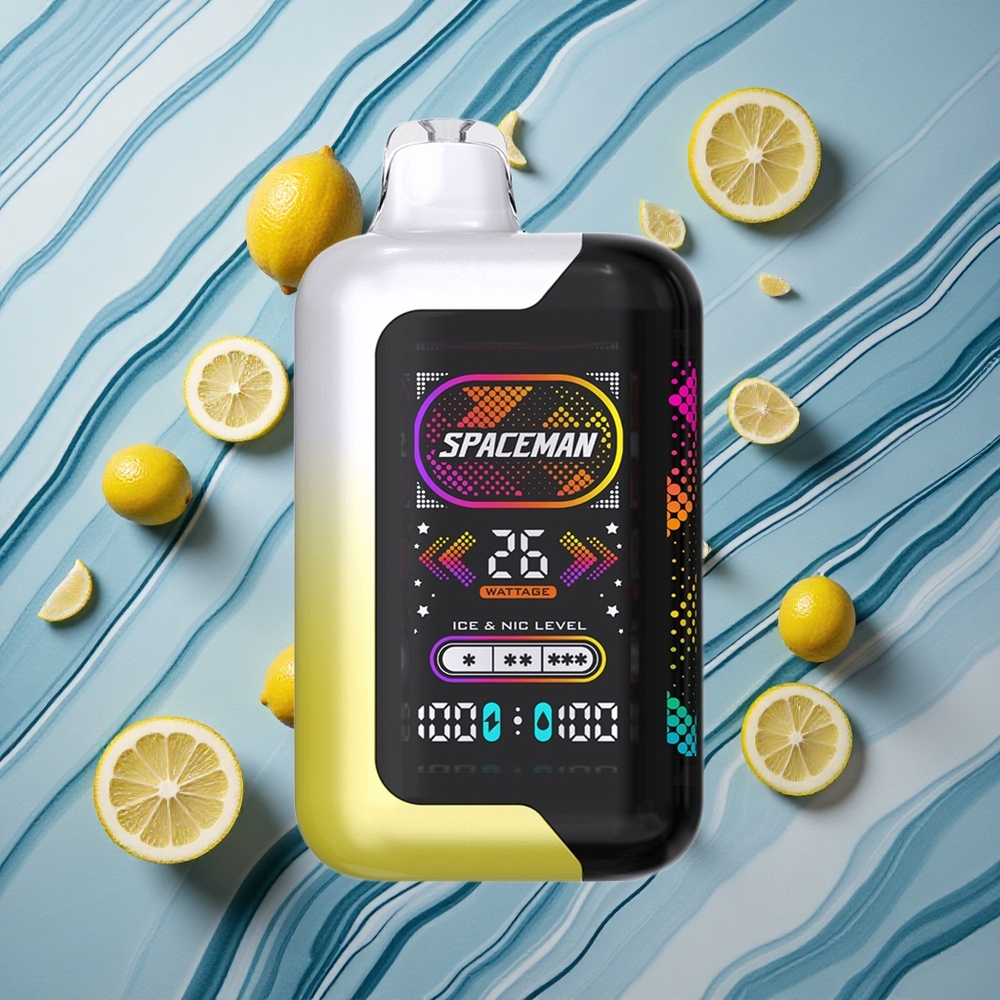 SMOK SPACEMAN SP40000 40000 Puffs Citronu Pop Latvija vape