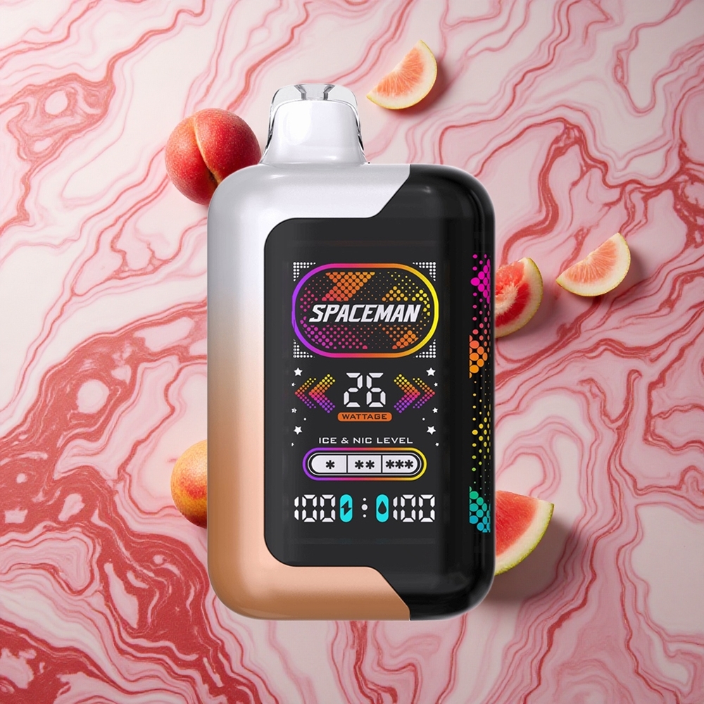 SMOK SPACEMAN SP40000 40000 Puffs Persiku Arbūzs Latvija vape