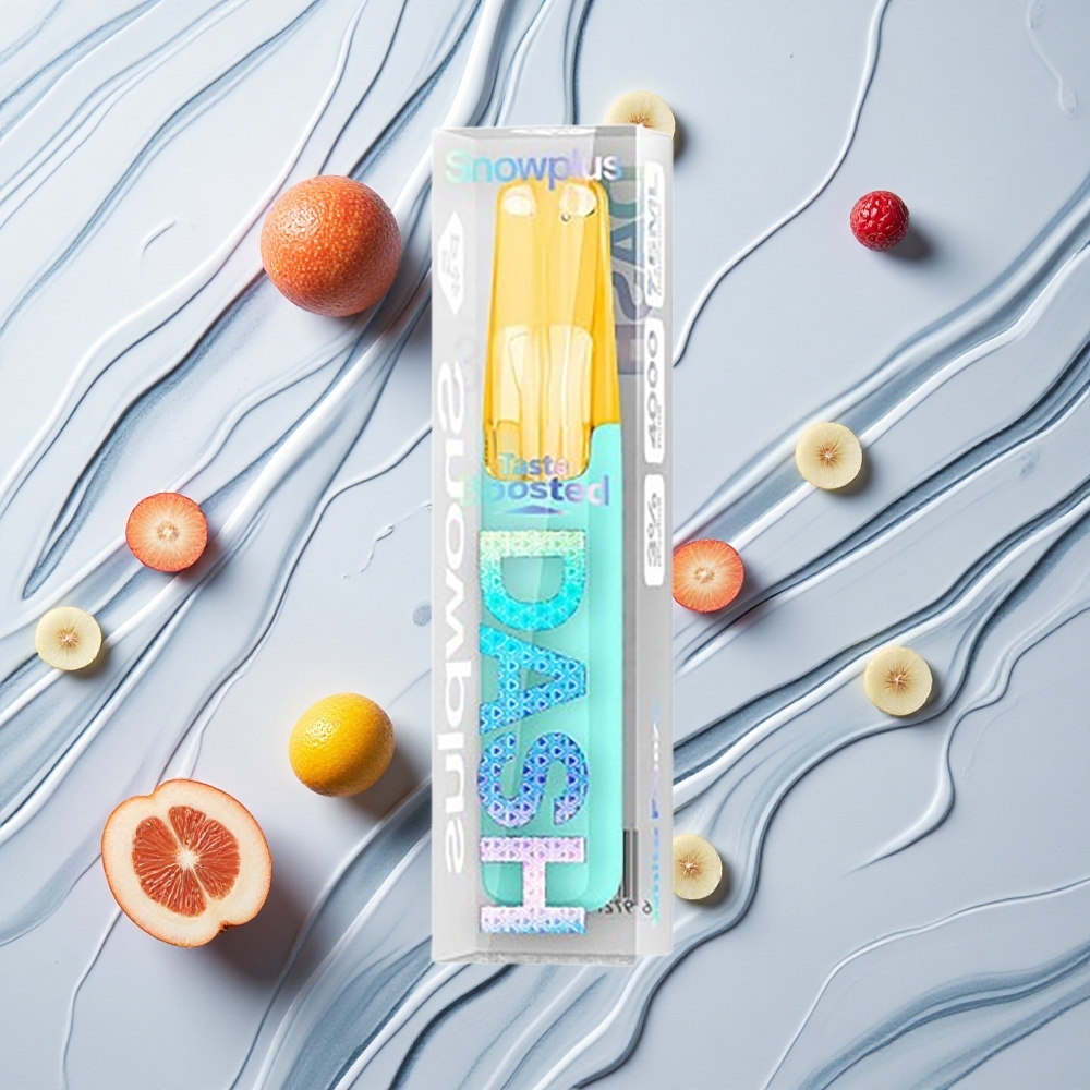 Snowplus Dash 4000 Puffs Baltā Sala Latvija vape 7.5 ml 530 mAh