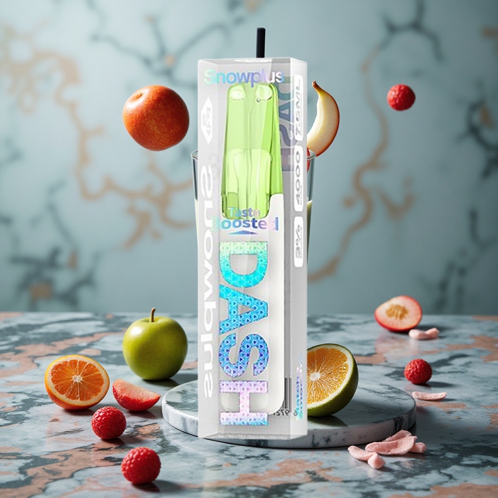 Snowplus Dash 4000 Puffs Ceramikas Matcha Smūtijs Latvija vape