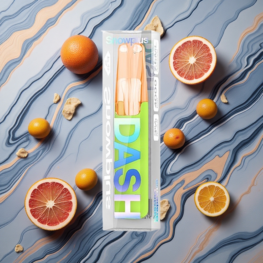 Snowplus Dash 4000 Puffs Ceramikas garšu Kombinācija Passion Greipfrūts Latvija vape
