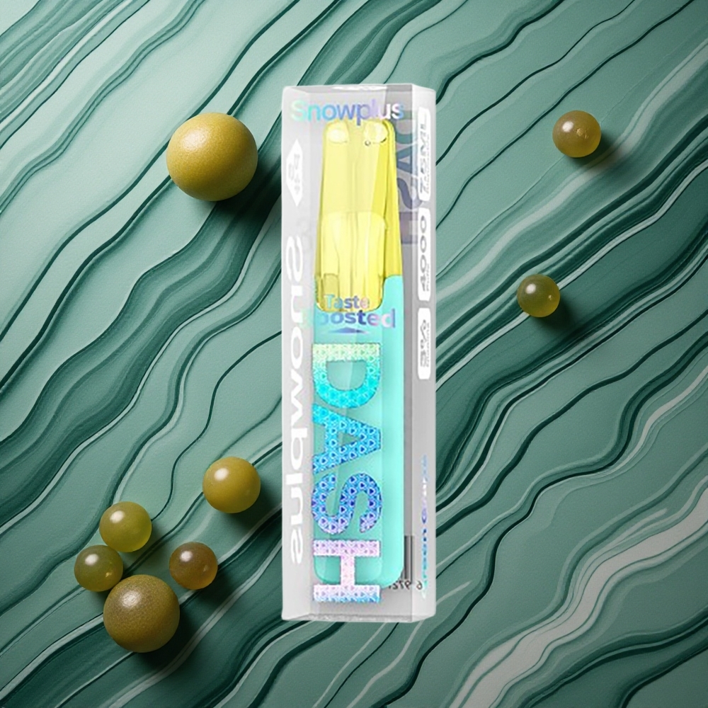 Snowplus Dash 4000 Puffs Zaļā vīnoga 530 mAh 7.5 ml Latvija vape