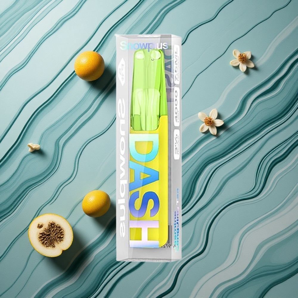 Snowplus Dash 4000 Puffs Žasmīna LongJing Tēja 7,5 ml e-šķidrums 530 mAh Latvija vape