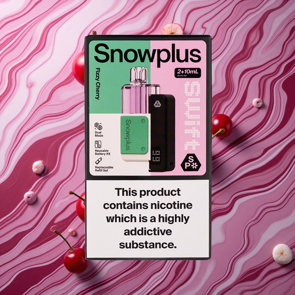 Snowplus Swift 5000 Puffs Dzidrs Ķirsis 1000 mAh 2 10 ml Latvija vape