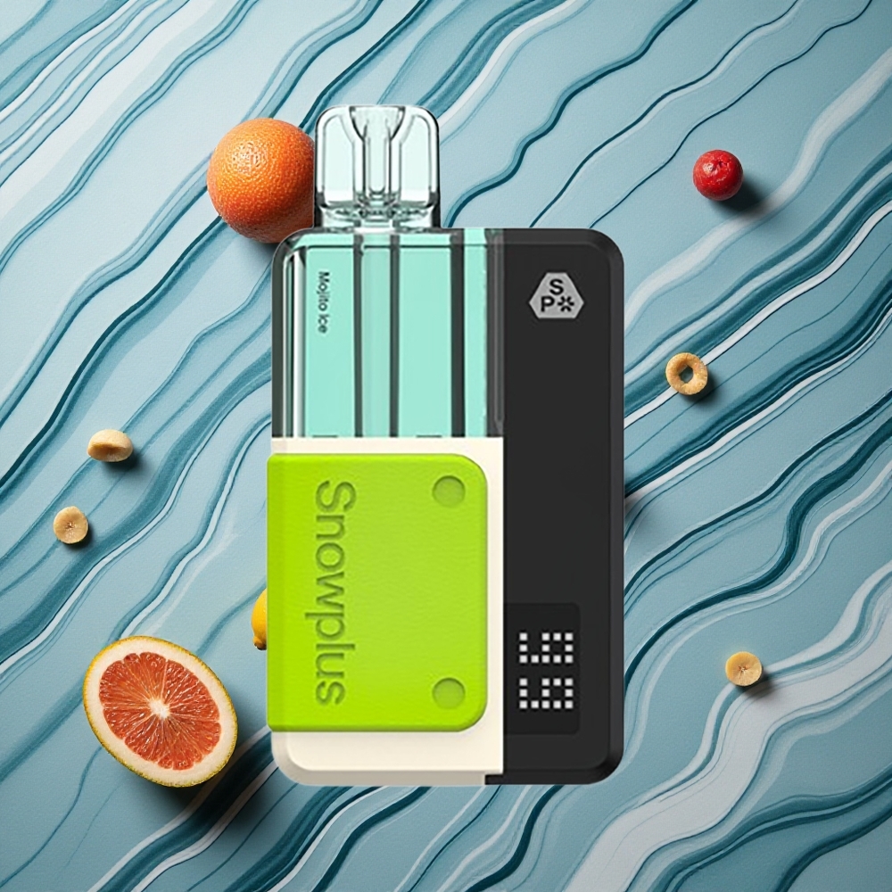 Snowplus Swift 5000 Puffs Mojito Ledus 1000mAh 2 10ml Latvija vape