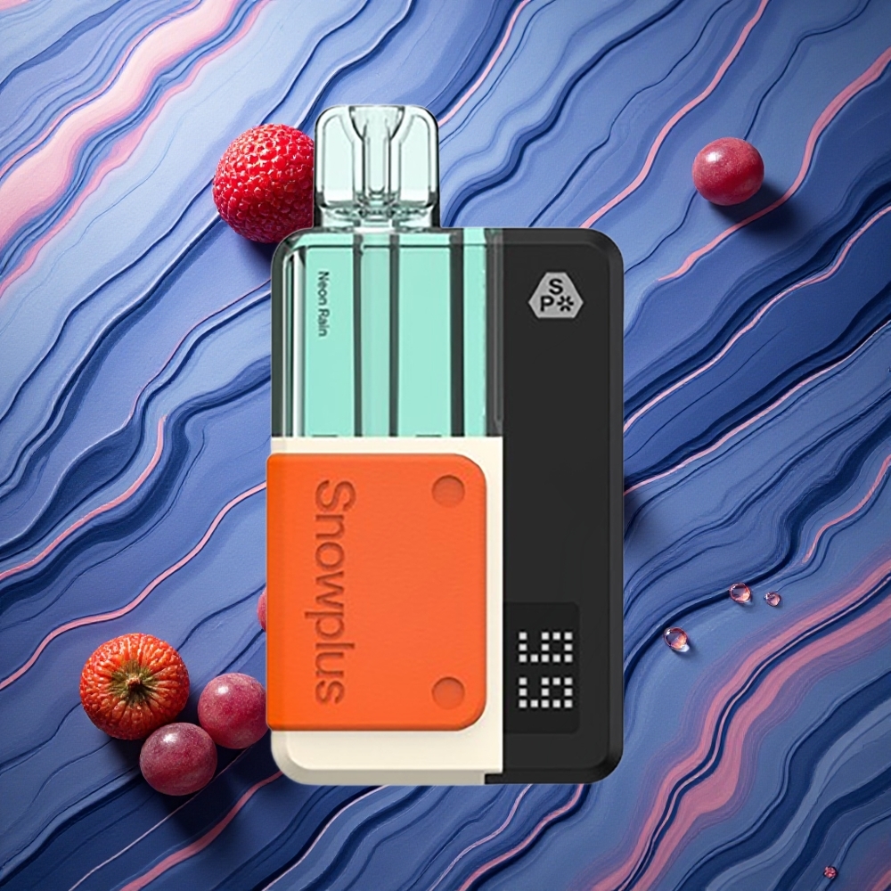 Snowplus Swift 5000 Puffs Neonus Lietus 10 ml & 1000 mAh Latvija vape