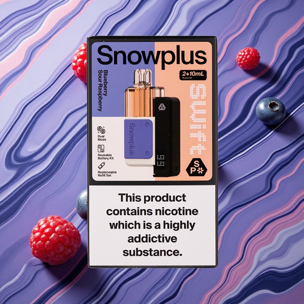 Snowplus Swift 5000 Puffs Zilā Aveņa Skābā Aveņa 1000 mAh 2 10 ml Latvija vape