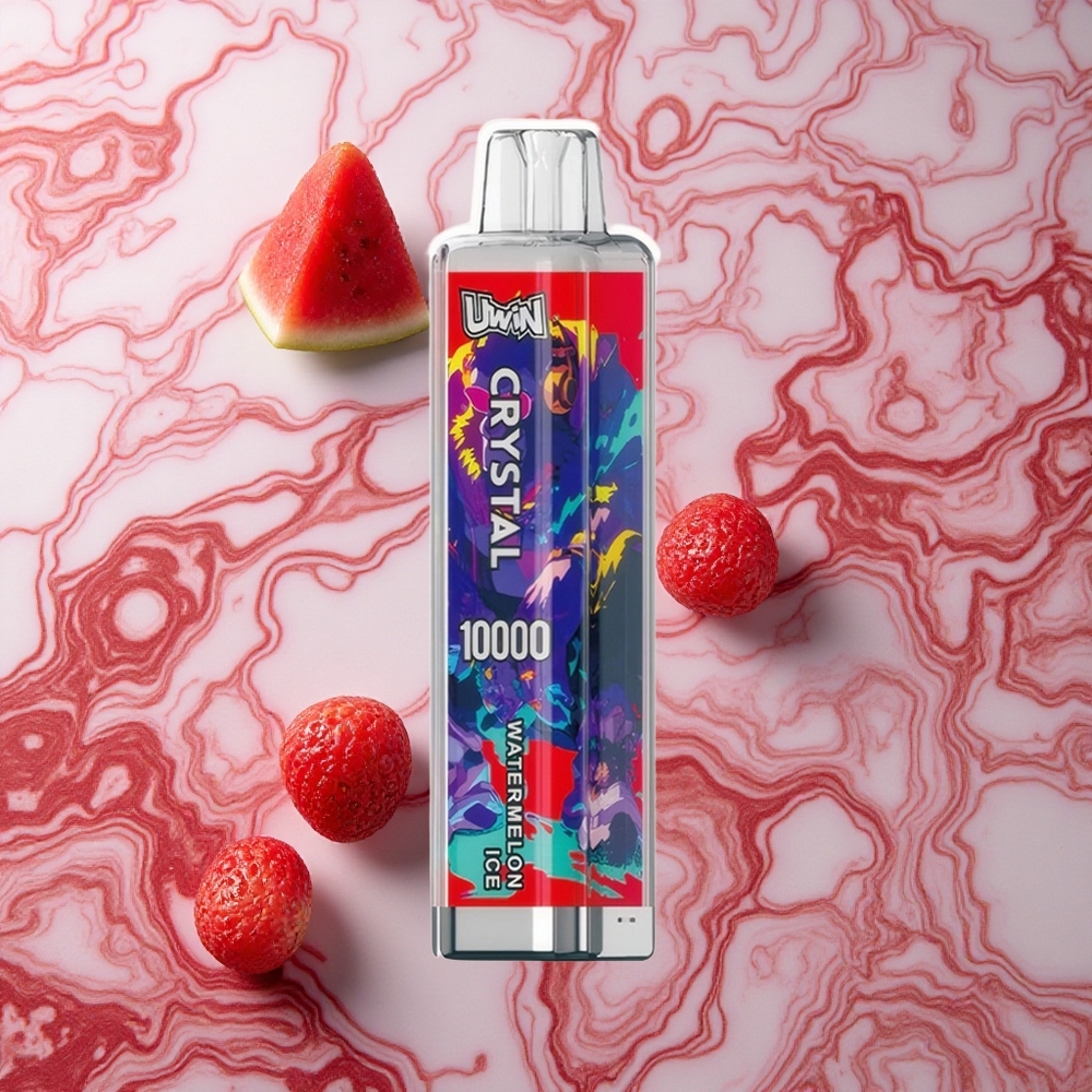 UWIN Crystal 10000 Puffs Arbūzu Ledus ar RGB gaismu Latvija vape
