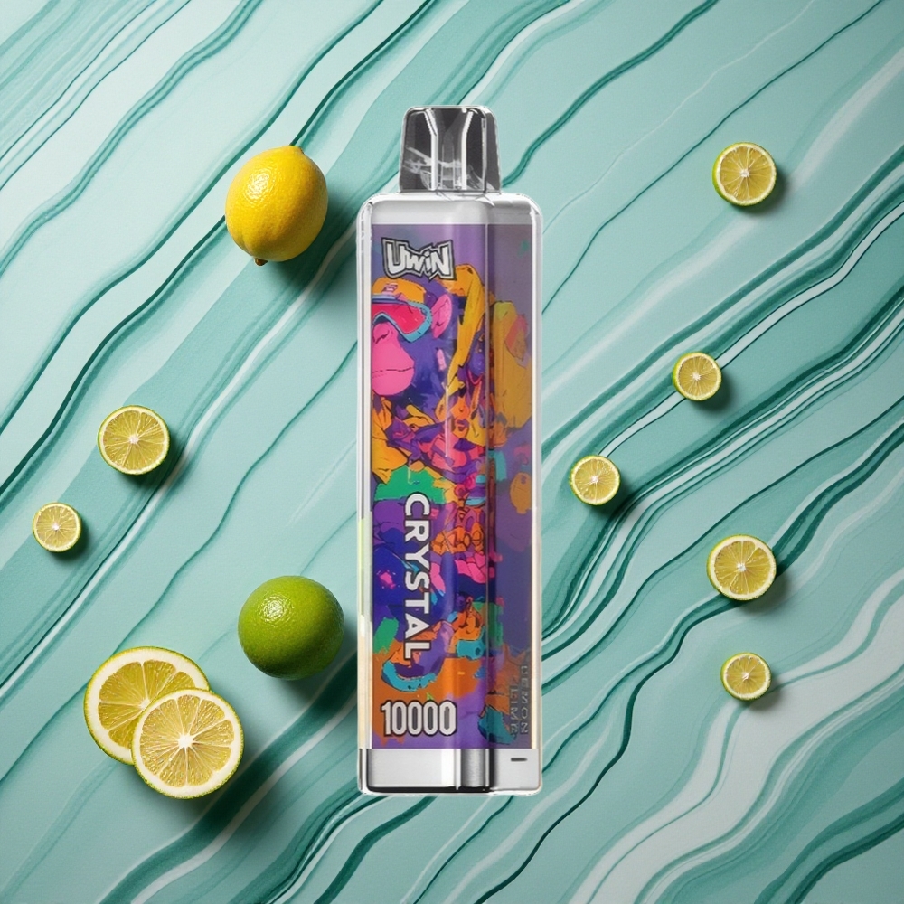 UWIN Crystal 10000 Puffs Citrons&Laimes RGB Latvija vape