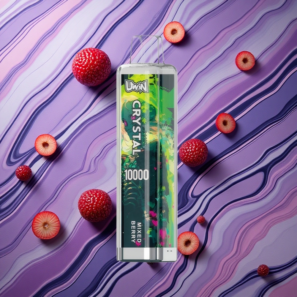 UWIN Crystal 10000 Puffs Jauktās ogas RGB Latvija vape