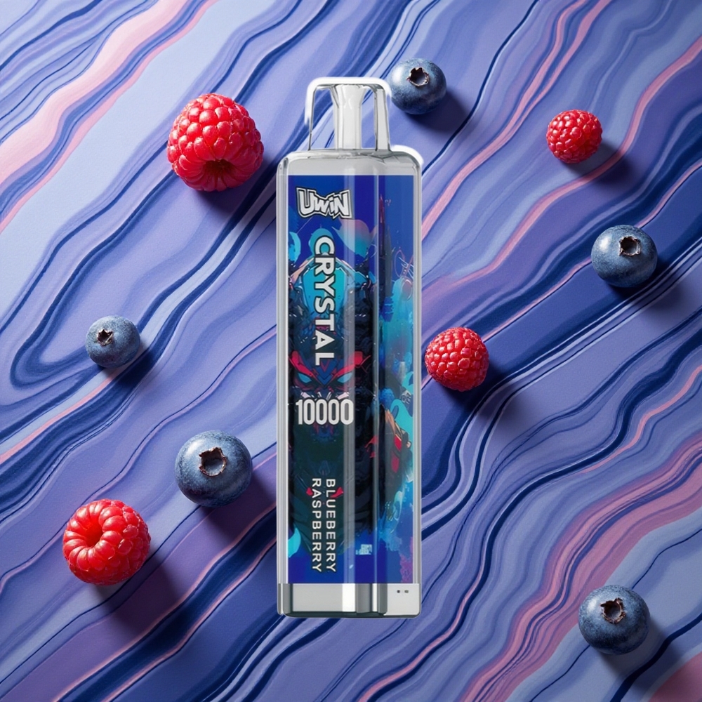 UWIN Crystal 10000 Puffs Zilā Avene RGB Latvija vape