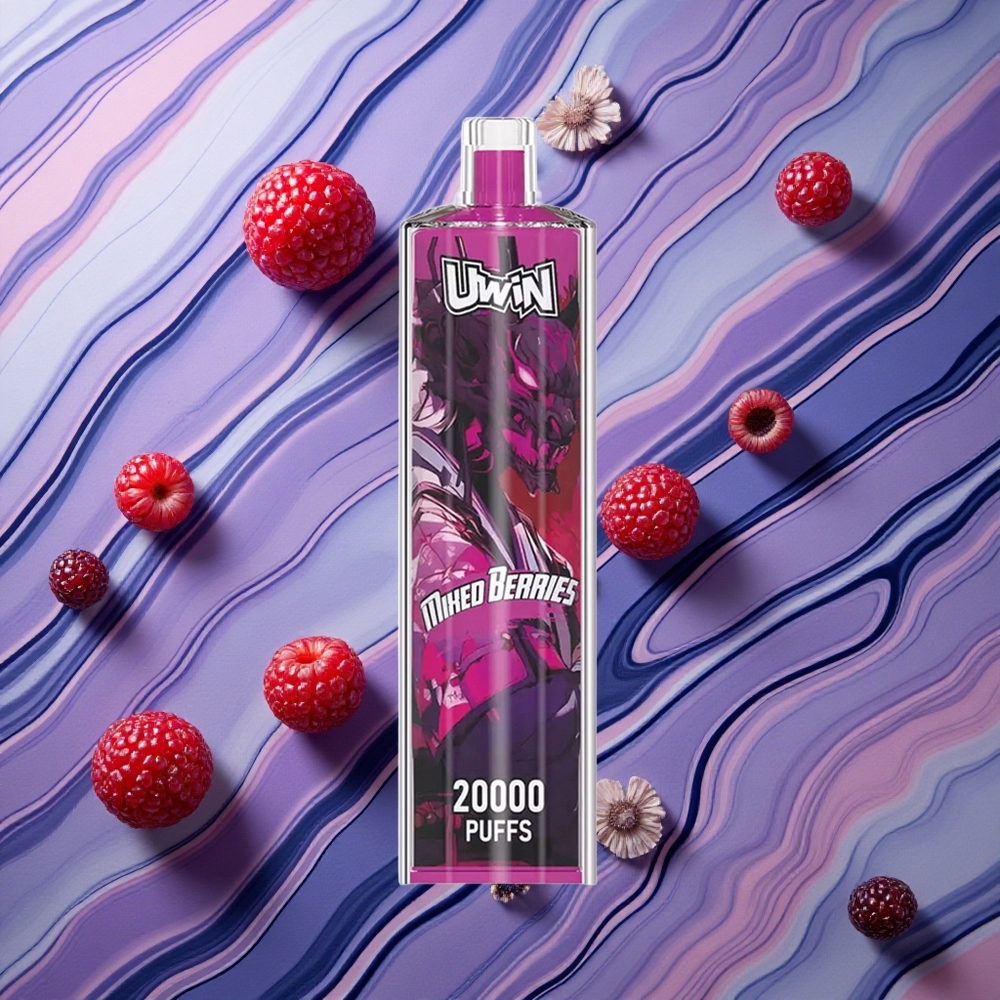 Uwin Shisha Crystal 20000 Piepildījumi Jauktās Ogles Latvija vape