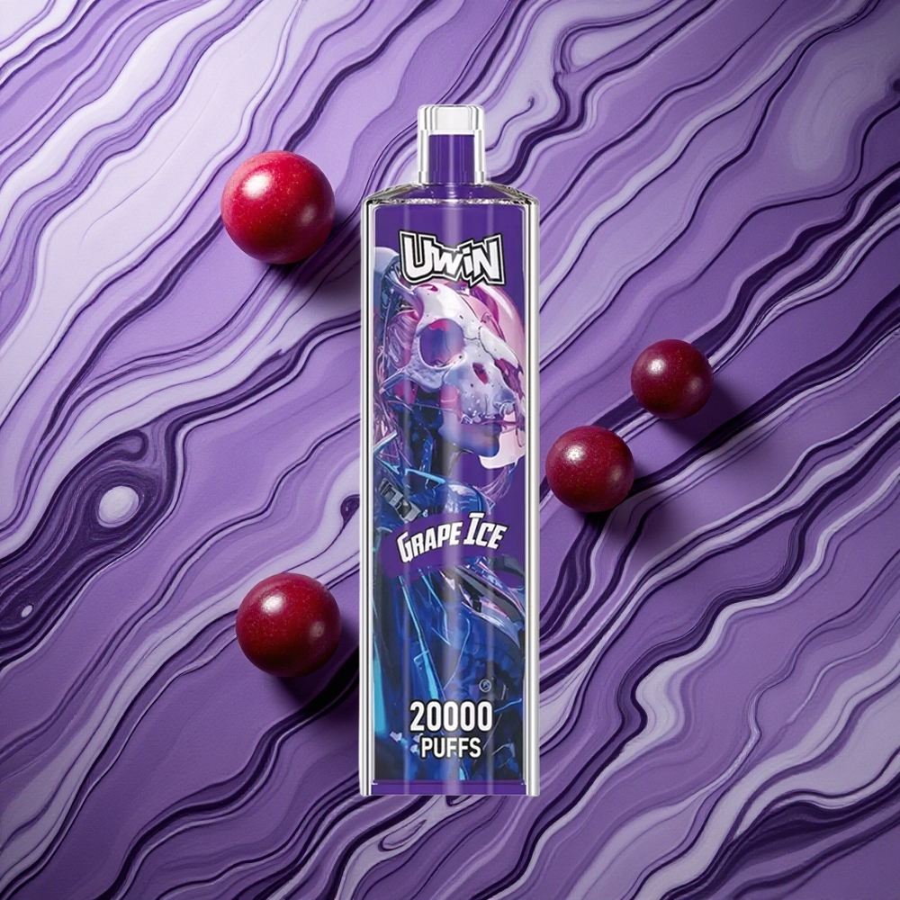 Uwin Shisha Crystal 20000 Puffs Vīnogu Ledus Latvija vape