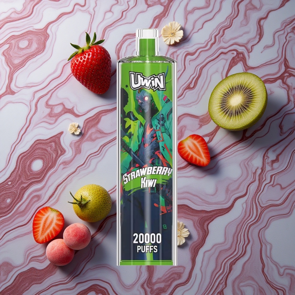 Uwin Shisha Crystal 20000 Puffs Zemene-Ķīvi Latvija vape