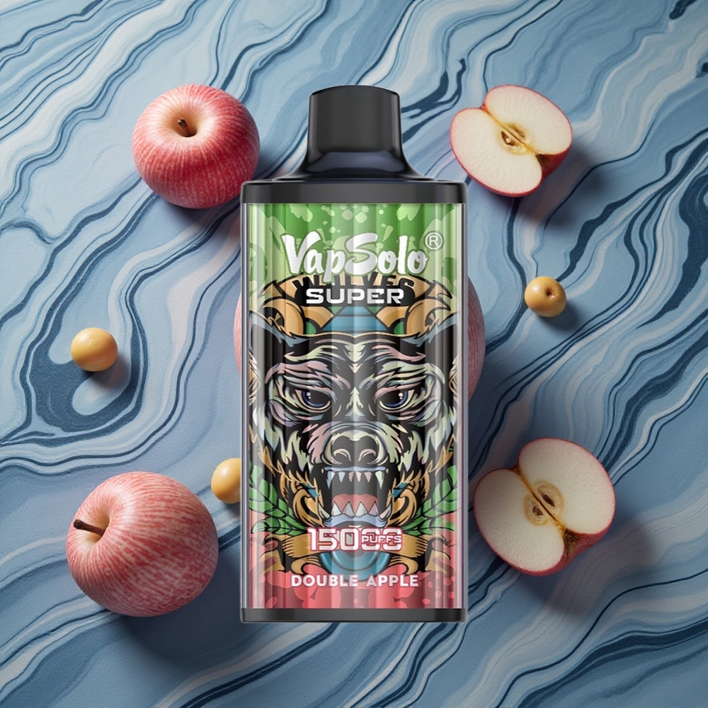 Vapsolo Super 15000 Puffs 40ml Dubultā ābele Latvija vape