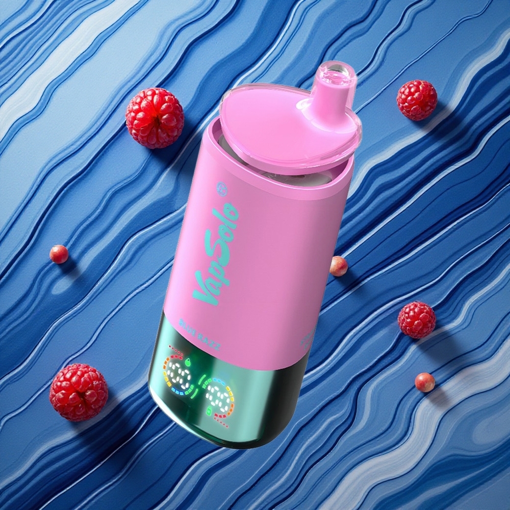 VapSolo Triple 30000 Puffs Zilā Aveņu Latvija vape 40ml 3tvertnes
