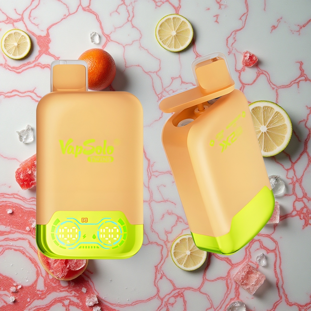 Vapsolo Twins 20000 Puffs Citronu Laima & Arbūzu Ledus 40 ml Latvija vape