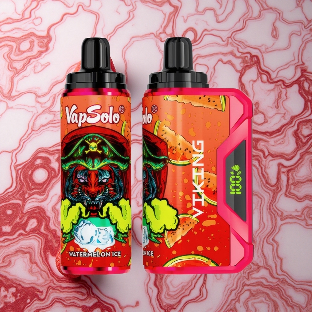 VapSolo VIKING 12000 Puffs Arbūzu Ledus 22ml Latvija vape