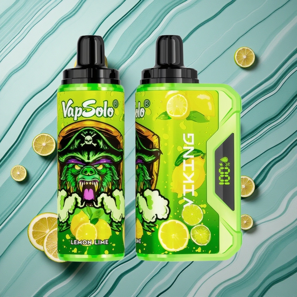 VapSolo VIKING 12000 Puffs Citrons Laima 22ml Latvija vape