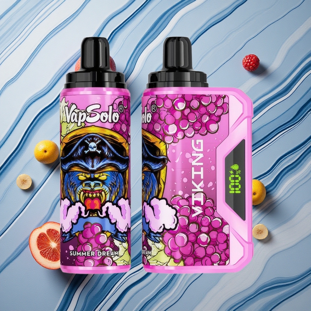 VapSolo VIKING 12000 Puffs Vasaras Sapnis 22ml Latvija vape