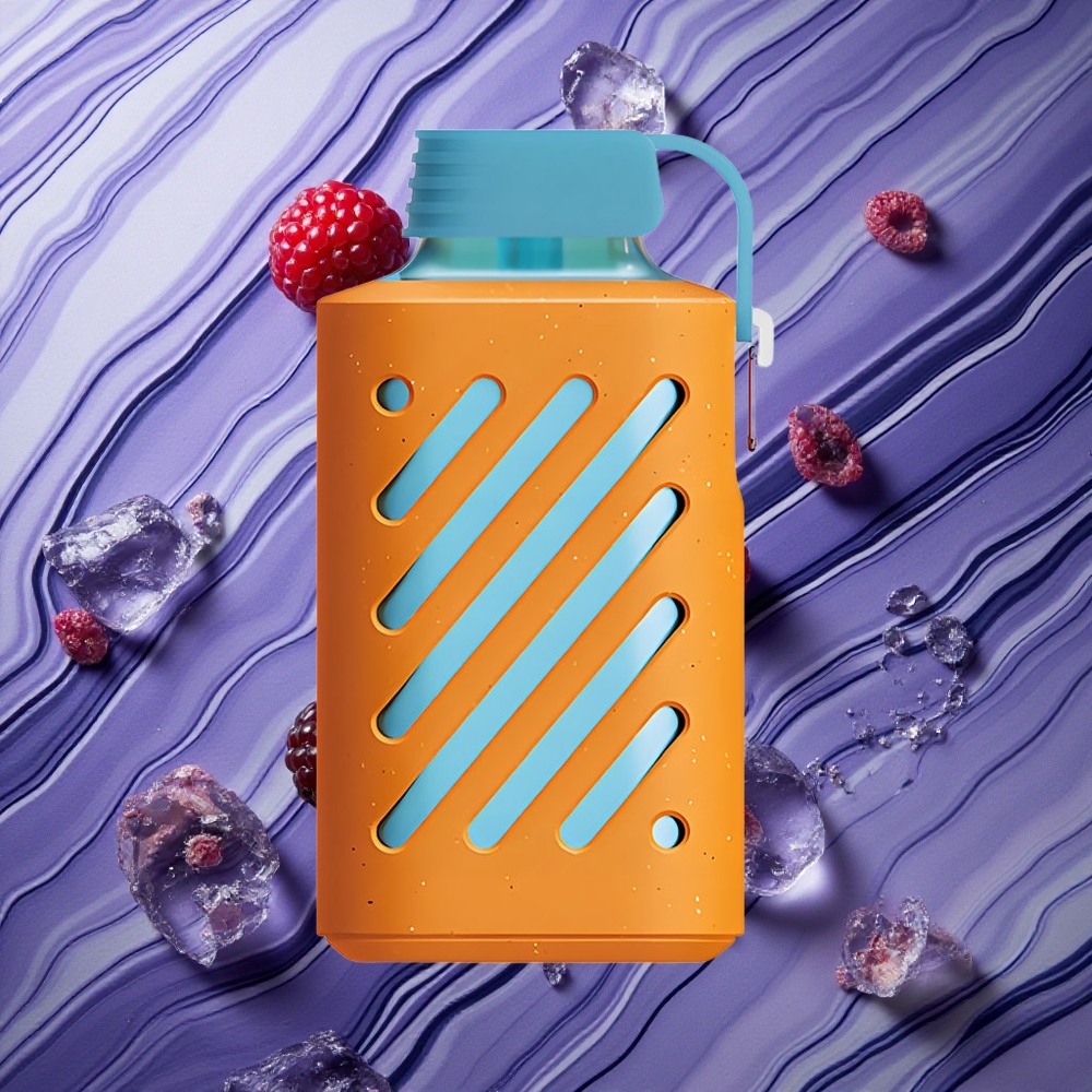 VOZOL GEAR 10000 Puffs 20 ml E-šķidruma Kapacitāte Blackberry Ledus Latvija vape