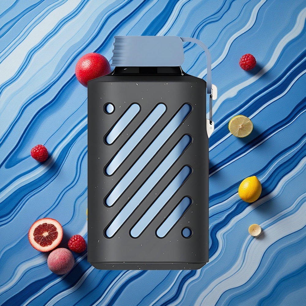 VOZOL GEAR 10000 Puffs 30 Garšas Zilā Aveņu Citrons Latvija vape