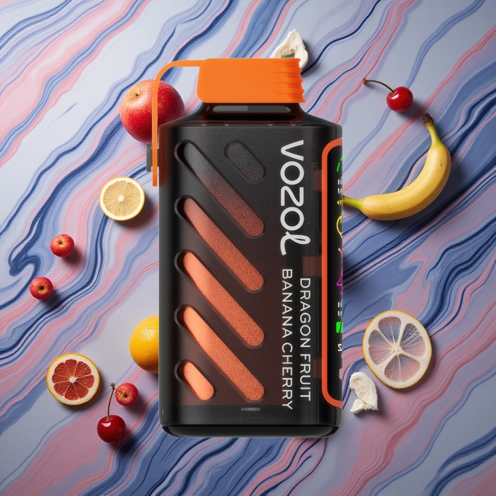 VOZOL Gear Power 20000 Puffs Draču Banānu Ķiršu Latvija vape