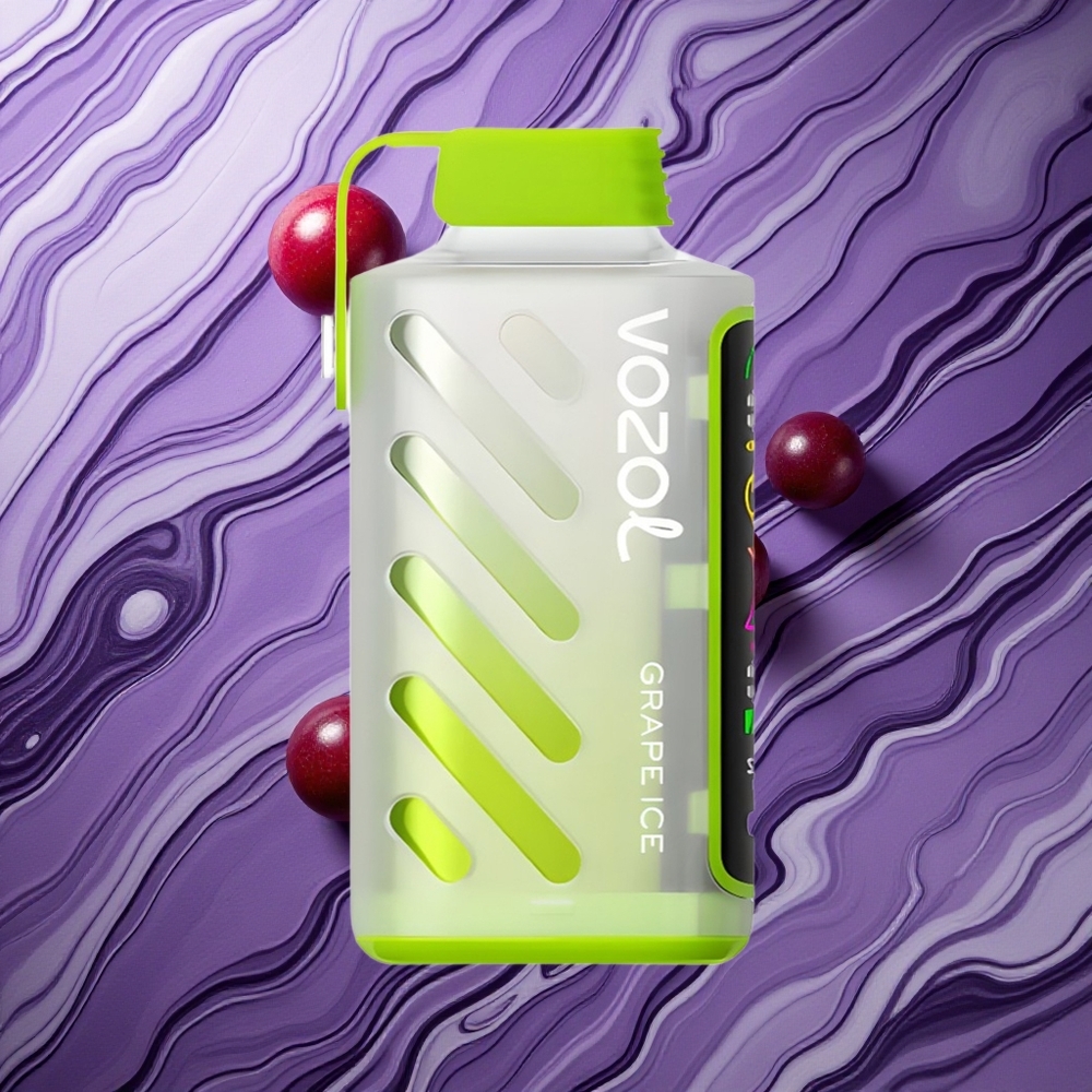 VOZOL Gear Power 20000 Puffs Dvīņu Siets Spole Vīnogu Ledus Latvija vape
