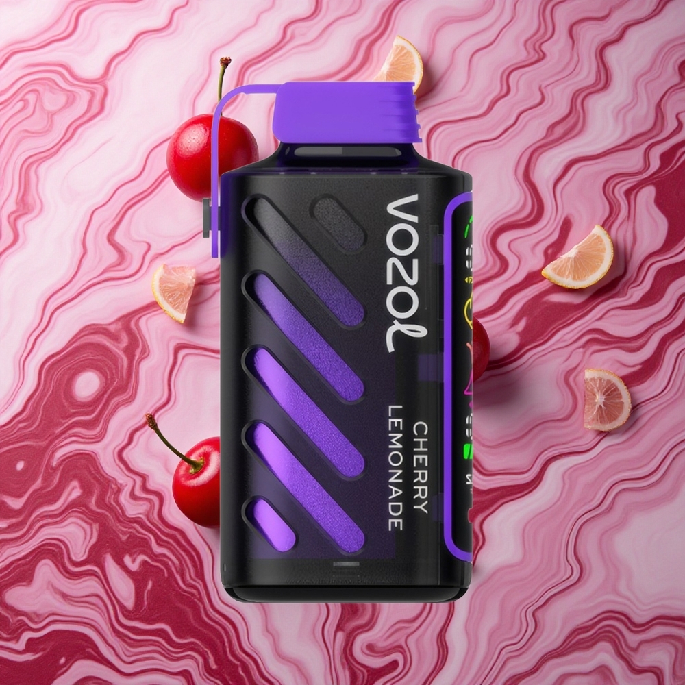 VOZOL Gear Power 20000 Puffs S.i.L.C. Tech 20mL Kiršu Limonāde Latvija vape