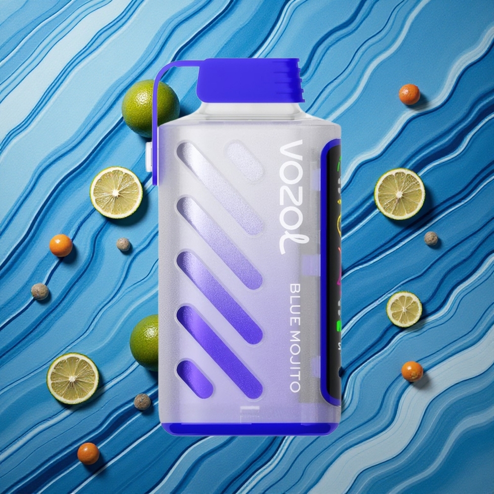 VOZOL Gear Power 20000 Puffs Zilā Mojito S.i.L.C. Tech Latvija vape