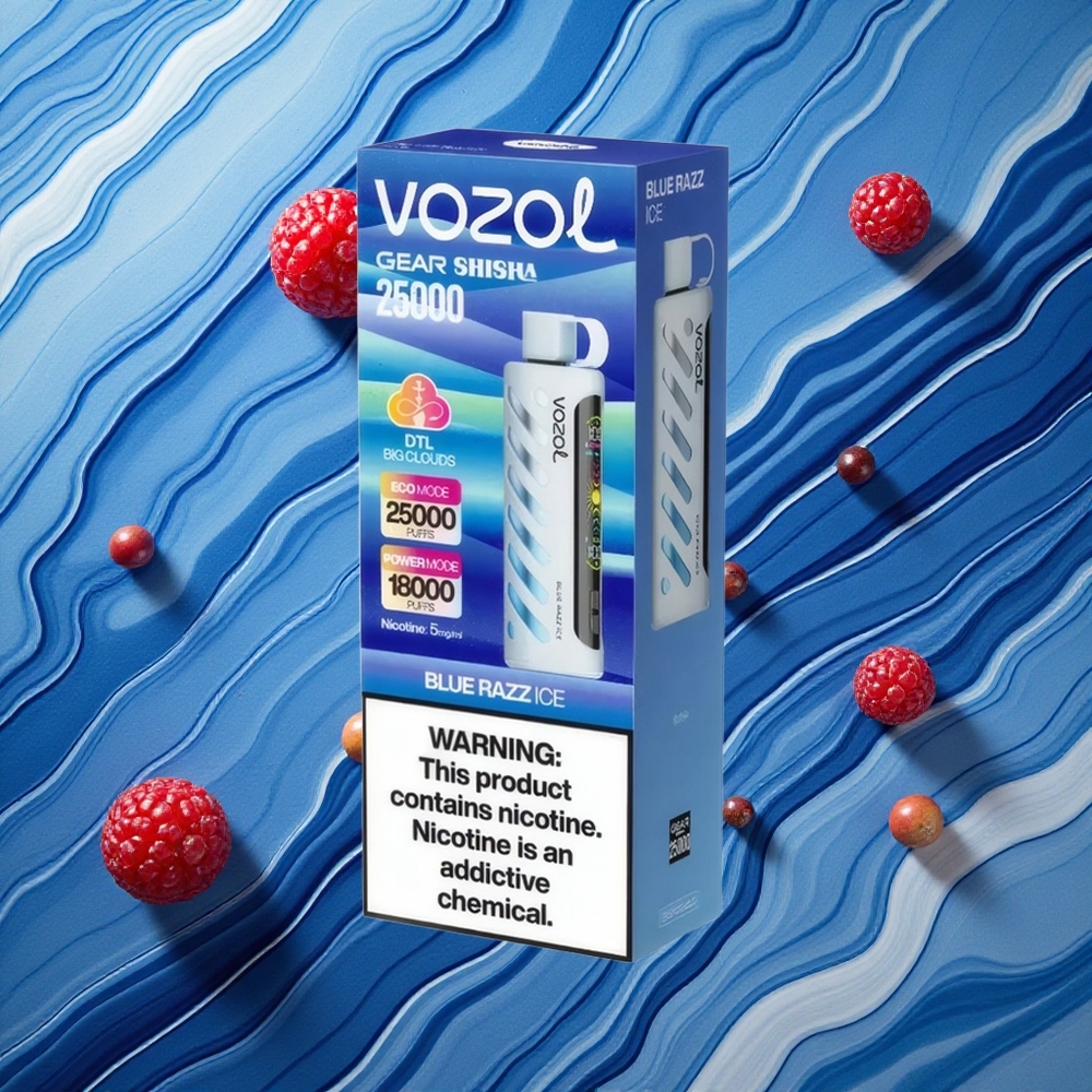 VOZOL Gear Shisha 25000 Puffs 30 Garšas S.i.L.C Tech Latvija vape
