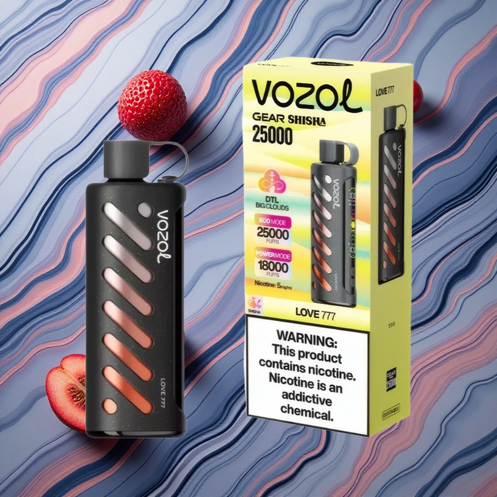 VOZOL Gear Shisha 25000 Puffs 30 Garšīgas Garšas Latvija vape