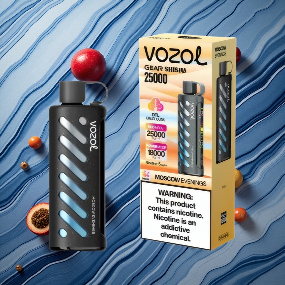 VOZOL Gear Shisha 25000 Puffs 30 Garšvielas Latvija vape