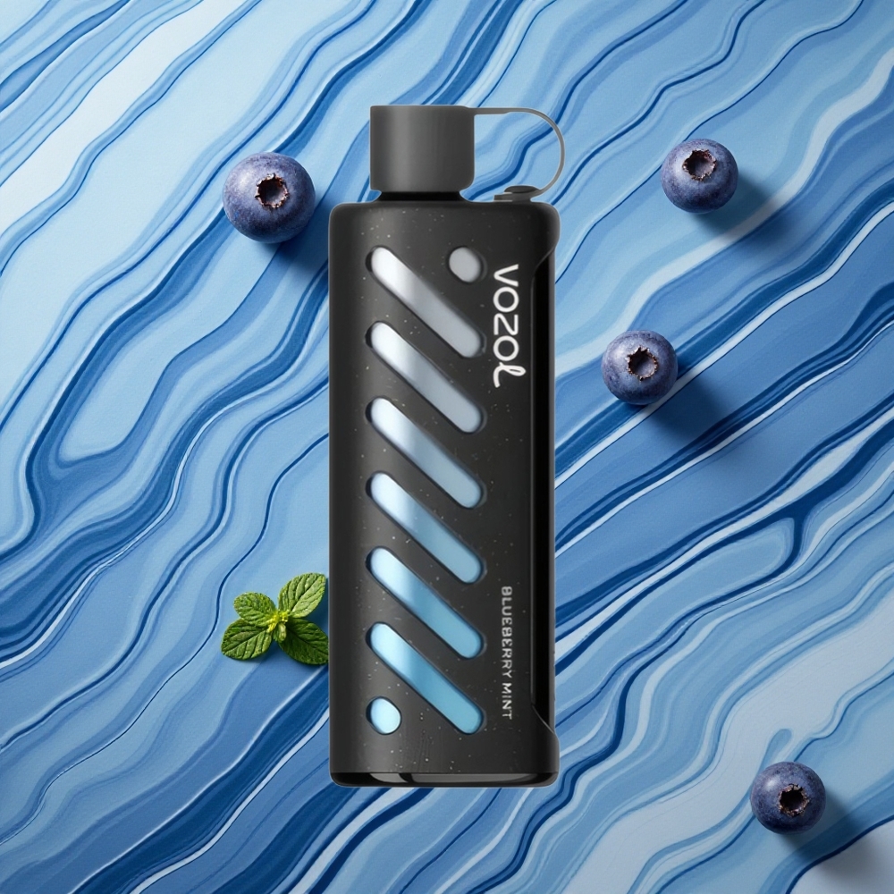 VOZOL Gear Shisha 25000 Puffs 30 Garšvielas Zilā Mētra Latvija vape