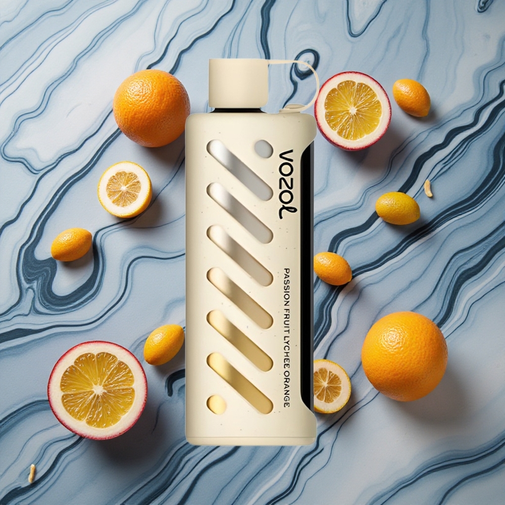 VOZOL Gear Shisha 25000 Puffs Maraku Kombinācija (Pasifas Auglis Liči Apelsīns) S.i.L.C Tech Latvija vape