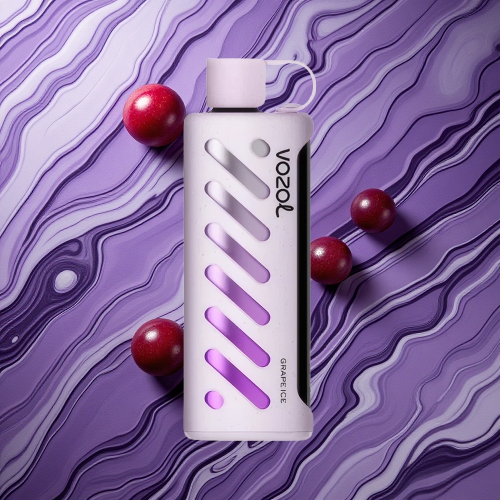 VOZOL Gear Shisha 25000 Puffs Vinogu Ledus S.i.L.C Tech Latvija vape