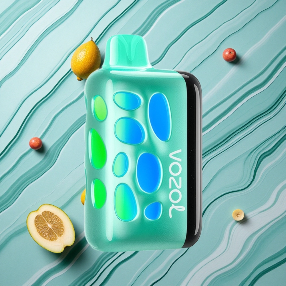 VOZOL RAVE 40000 Atdzistu Mētra 270 grādi Mirdzošs Dizains 1000mAh Akumulators Latvija vape