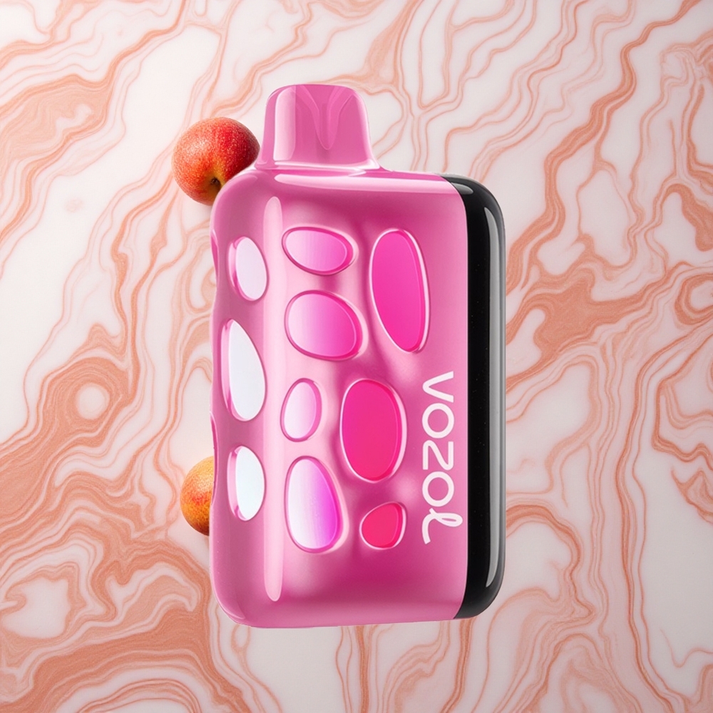 VOZOL RAVE 40000 Persiku Ledus 270 Grādu Mirdzuma Dizains 1000mAh Latvija vape