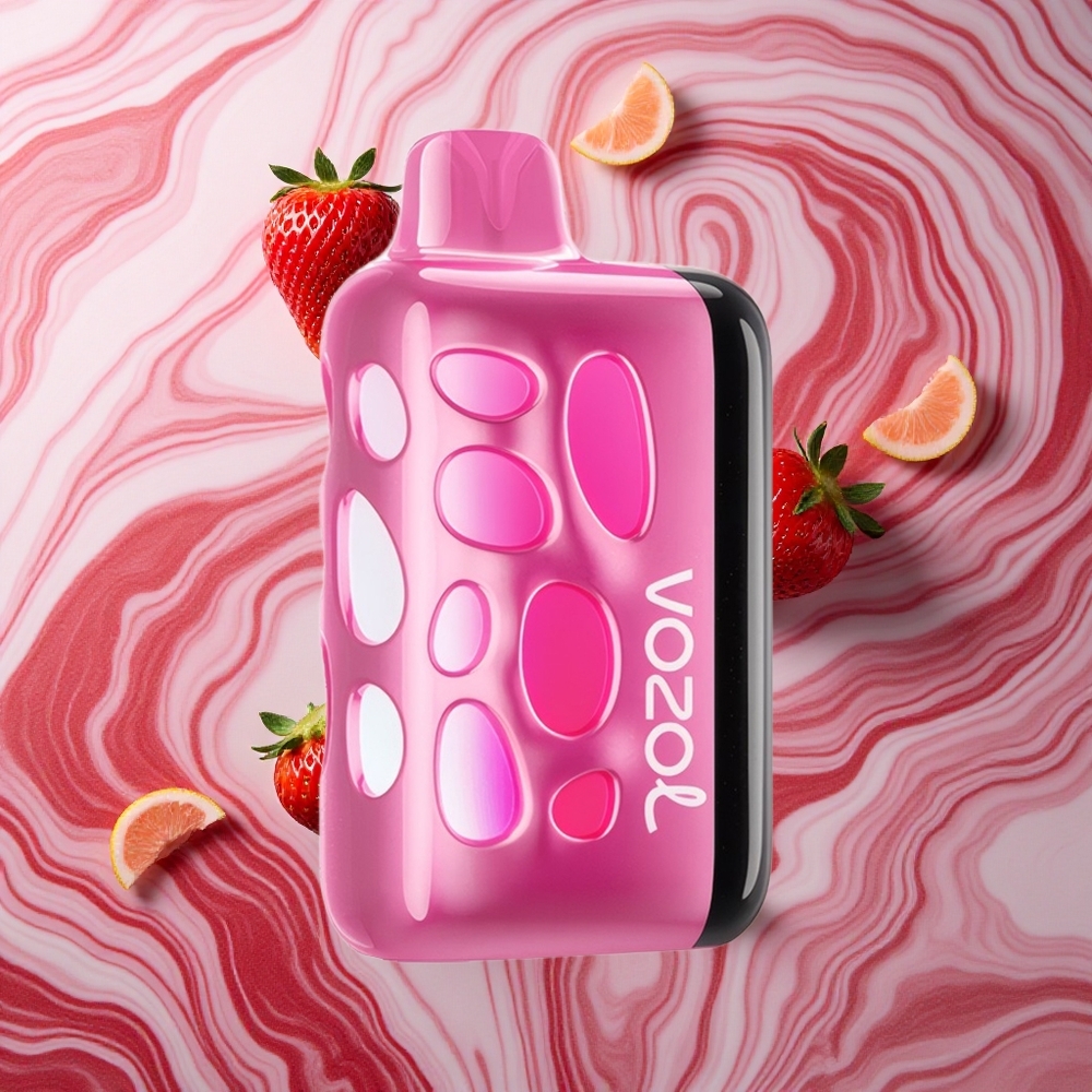 VOZOL RAVE 40000 Zemeņu Arbūzs 270 Grādu Spīdēšana 80% Uzlāde 20 Min Latvija vape