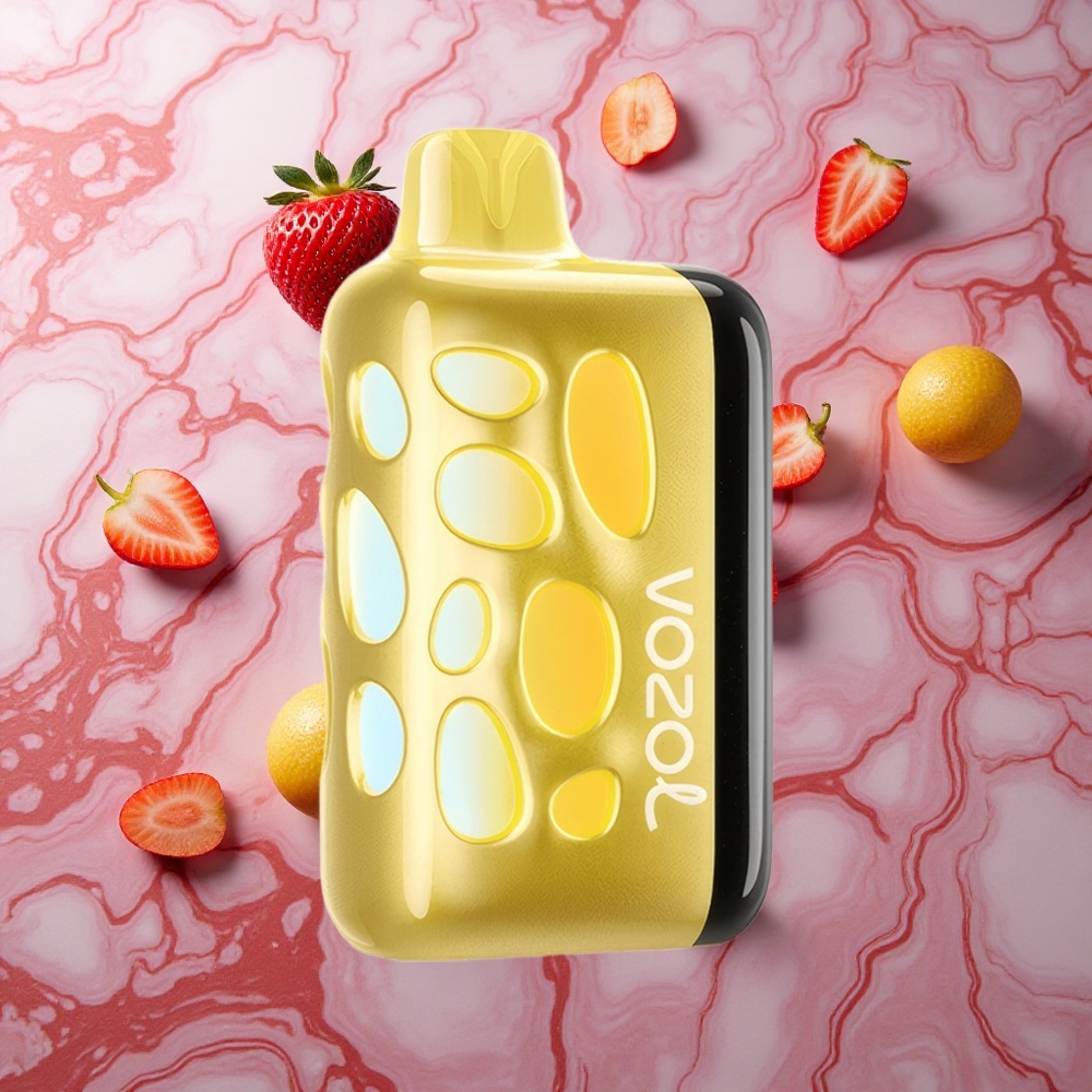 VOZOL RAVE 40000 Zemenes Mango 270 Grādu Vizība 80% Uzlāde 20 Min Latvija vape