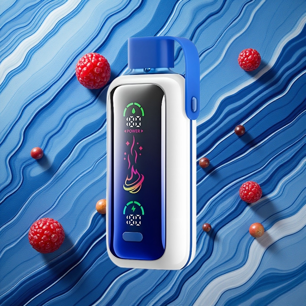 VOZOL Star 20000 Puffs 2.2" HD Spoguliskrāns 650mAh Zilā Aveņu Ledus Latvija vape