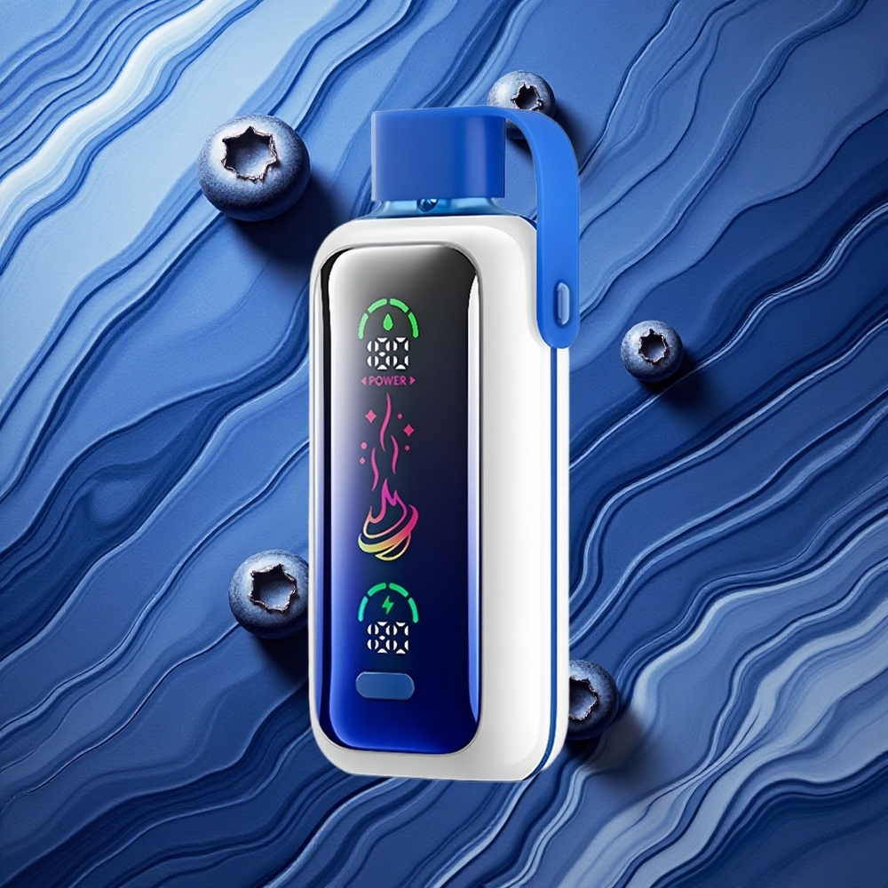 VOZOL Star 20000 Puffs Bluķu Vētra 2.2" HD Spoguldisplejs Latvija vape