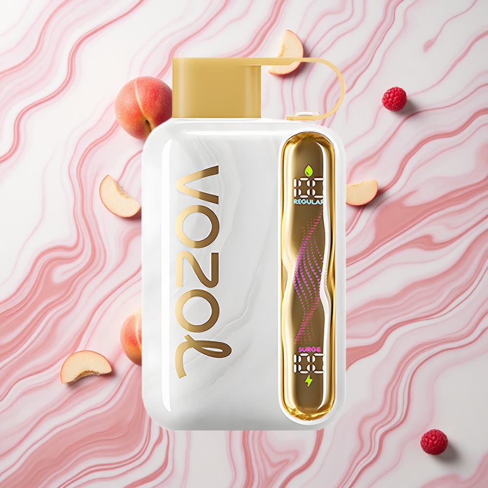 VOZOL STAR 40000 Puffs Balta Persika Avene 1000mAh Type-C Latvija vape