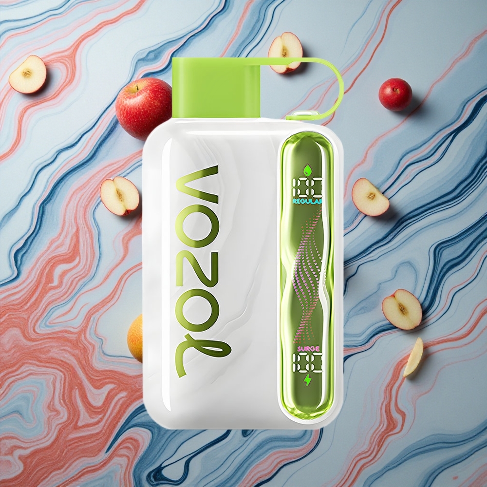 VOZOL STAR 40000 Puffs Skābā ābola ledus 1000mAh Type-C Latvija vape