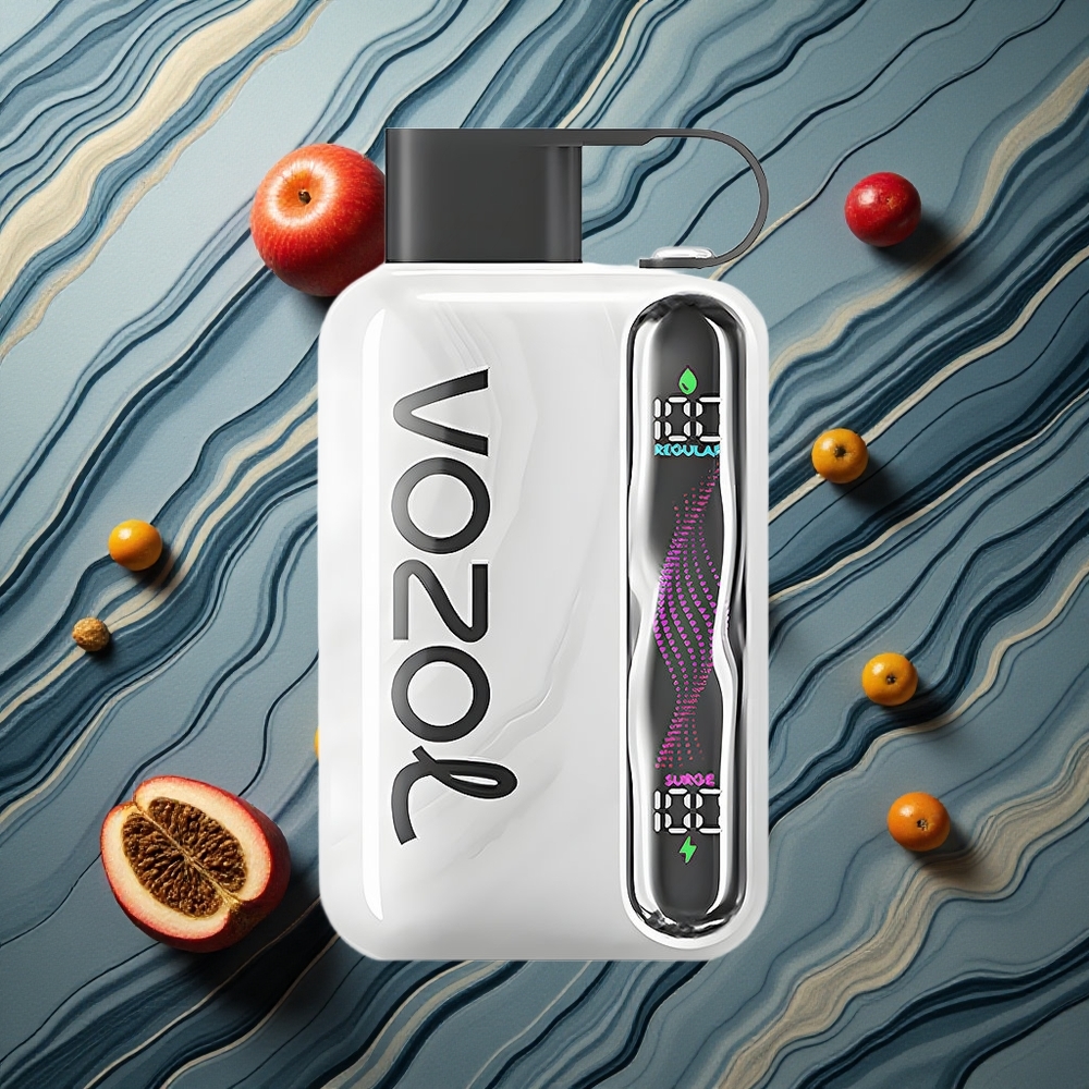 VOZOL STAR 40000 Puffs Tabakas Latvija vape ar 1000mAh bateriju un Type-C