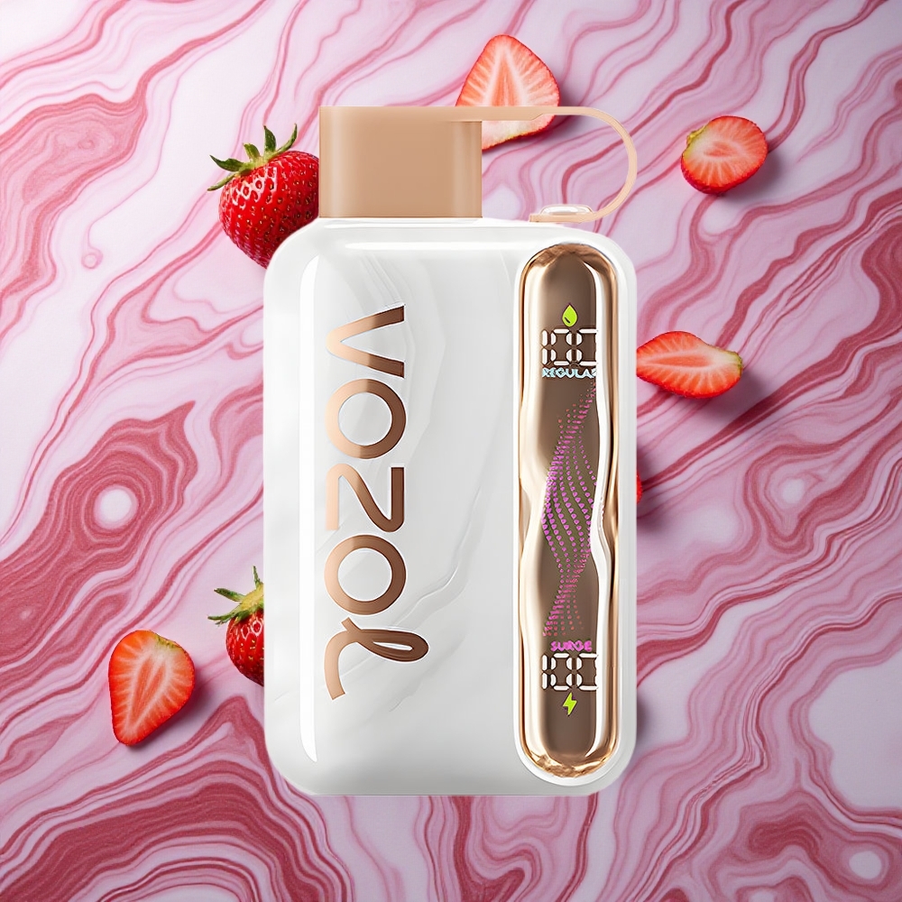 VOZOL STAR 40000 Puffs Vienreizlietojamais Vape Zemeņu Ledus 1000mAh Akumulators & Type-C Latvija vape