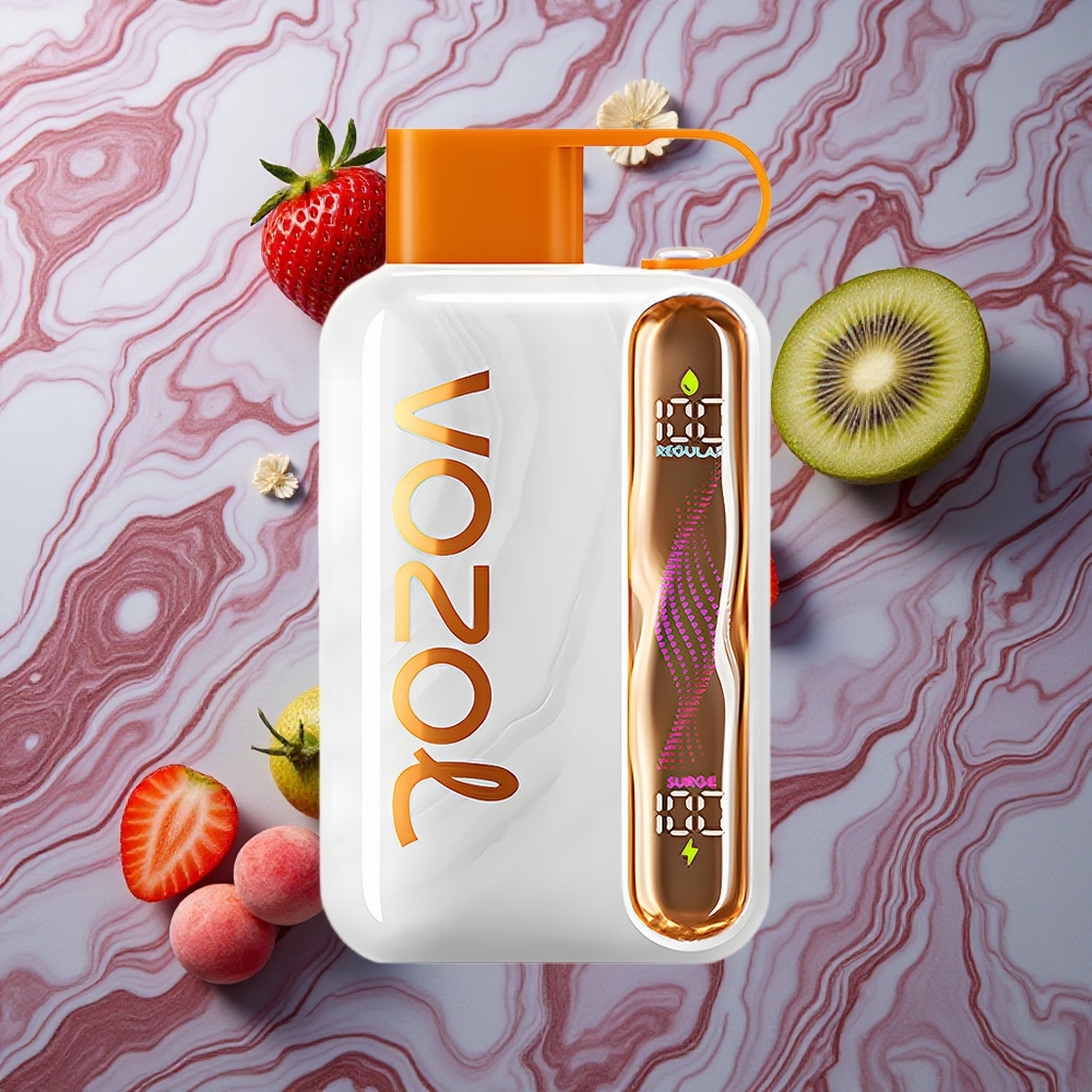 VOZOL STAR 40000 Puffs Zemeņu Kivi 1000mAh Type-C Latvija vape