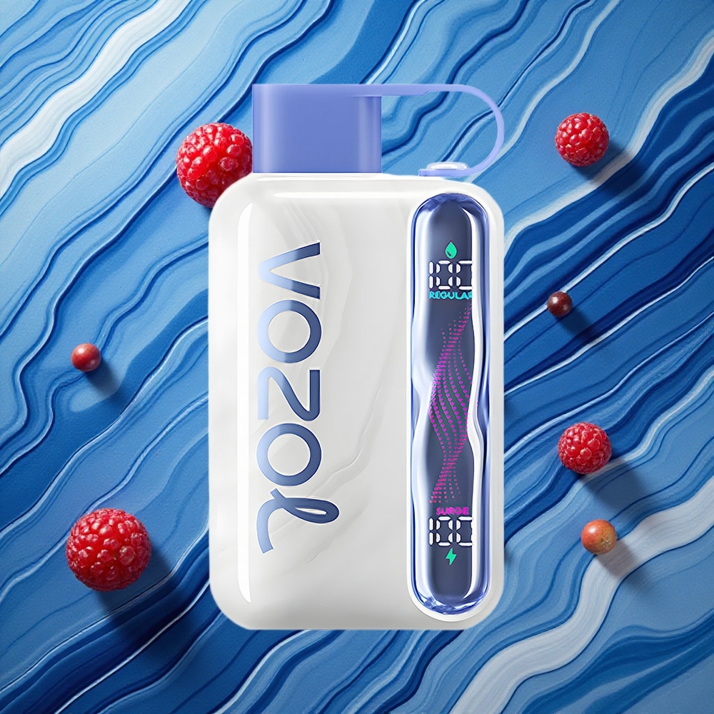 VOZOL STAR 40000 Puffs Zilā Aveņu Ledus 1000mAh Type-C Latvija vape