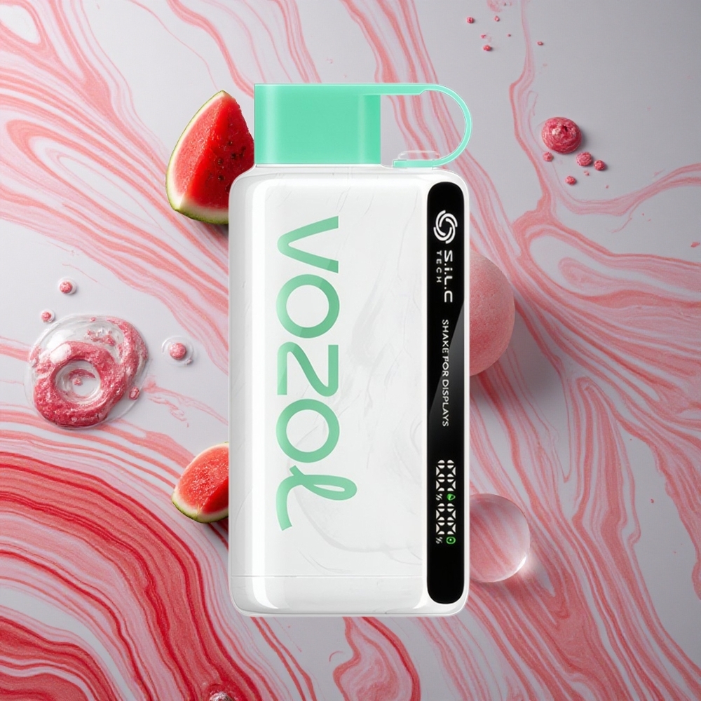 VOZOL STAR 9000/12000 Arbūza koļu sīkšķītis ar 30% ātrāku uzlādi un 650mAh bateriju Latvija vape